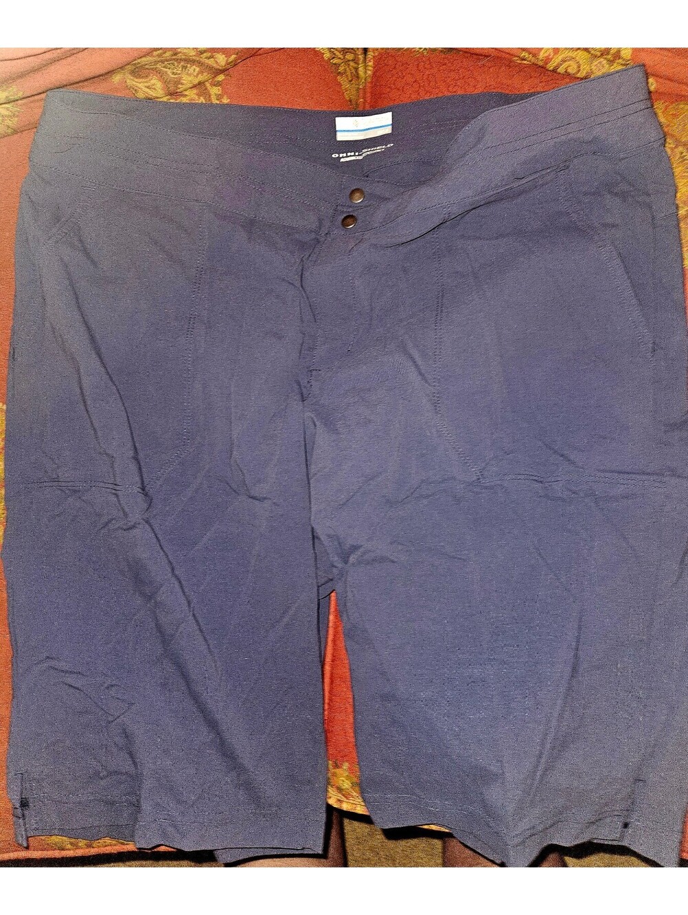 Columbia Omni-Shield Advanced Repellency Men's Outdoor Shorts Size 18/50 Navy